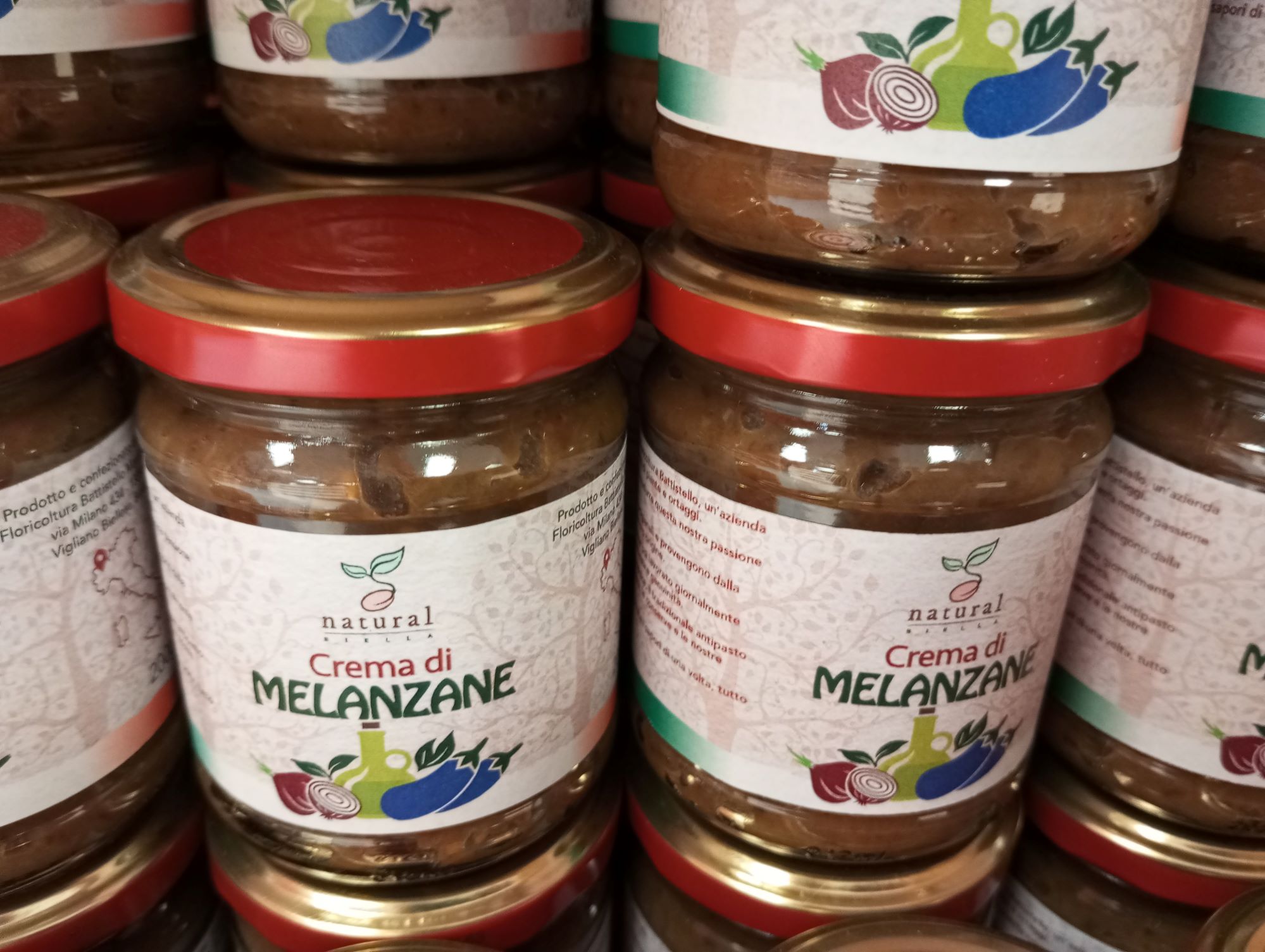 a picture of crema di melanzane